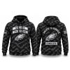 Eagles Football 2026 Salute to Service Camo Waffle Hoodie