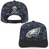 Eagles Salute to Service Tonal Black Camo 2026 Hats 3