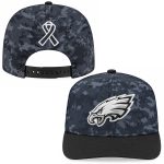 Eagles Salute to Service Tonal Black Camo 2026 Hats