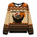 Everyday Is Trash Day Ugly Christmas Sweater