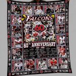 Falcons 60th Anniversary 1966-2026-Fleece Blanket