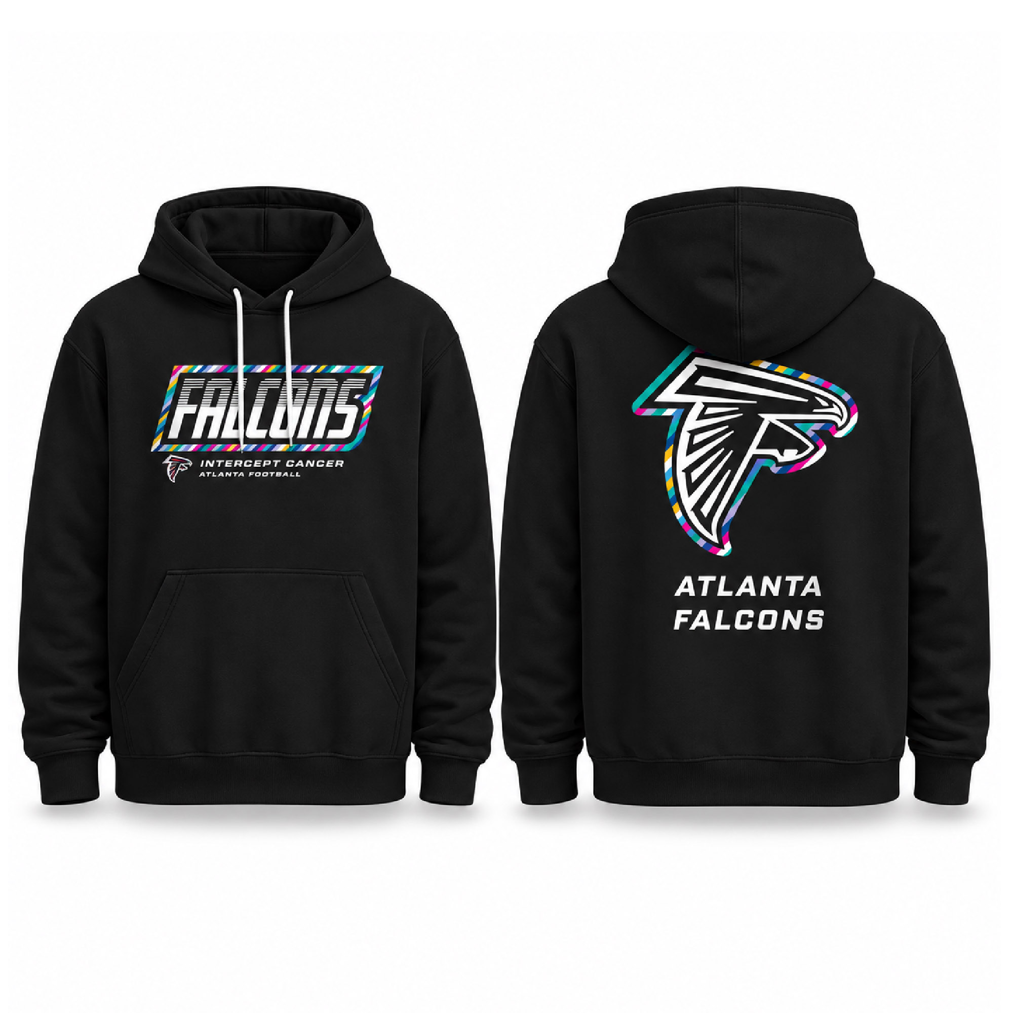 Falcons Pink Crucial Catch 2026 Hoodie (2) Falcons Pink Crucial Catch 2026 Hoodie (2)