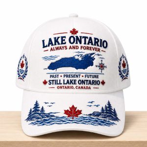 Lake Ontario Always And Forever Still Lake Ontario Canada Hat (3)