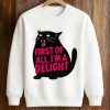 First Of All I'm A Delight Black Cat Shirt 6 First Of All I'm A Delight Black Cat Shirt (3)