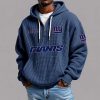 Giants EST 1925 Quarter Zip Waffle Hoodie 10 Giants EST 1925 Quarter Zip Waffle Hoodie