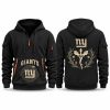 Giants Fourth Wings Night 2026 Quarter Zip Hoodie