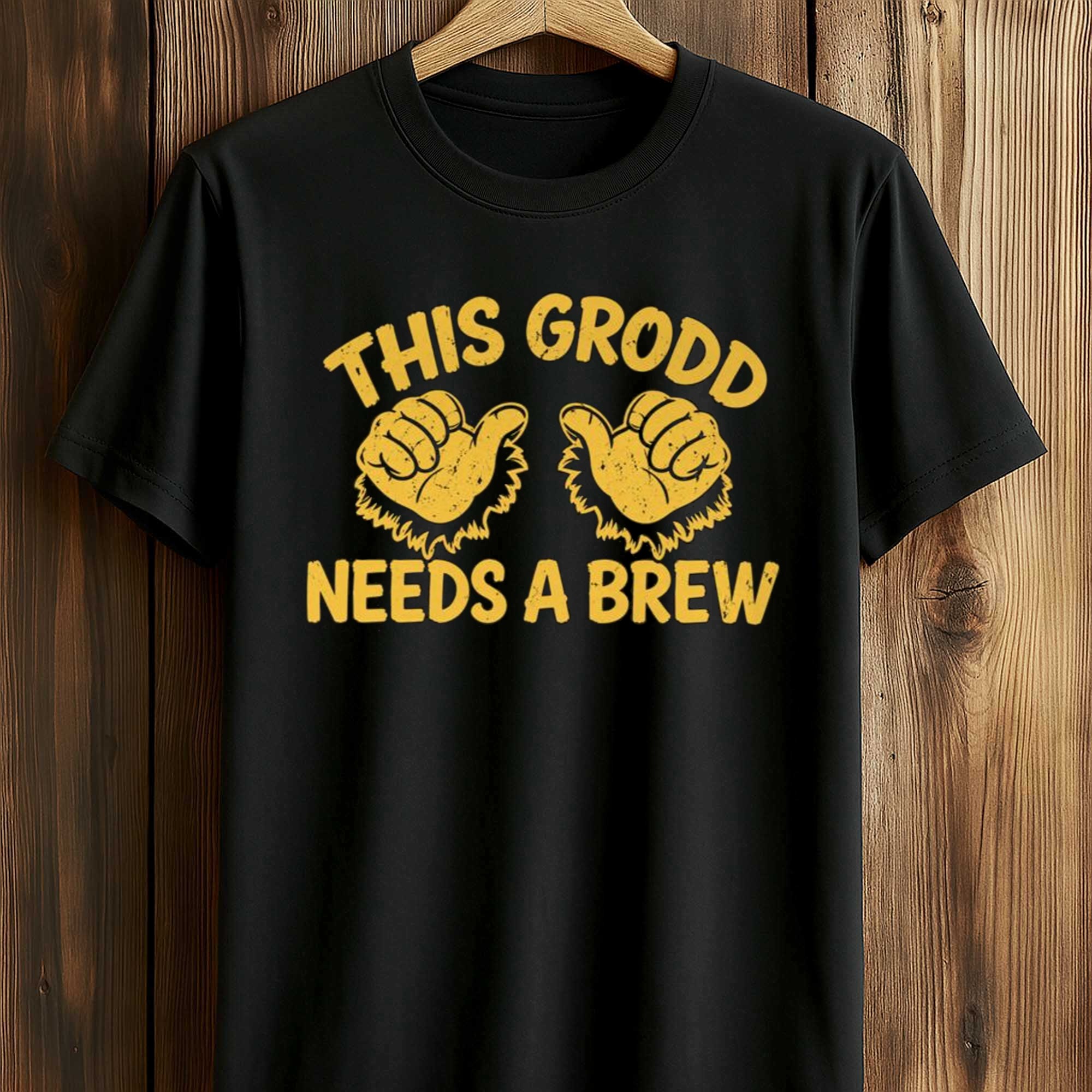 Gorilla Grodd This Grodd Needs A Brew Shirt (1) Gorilla Grodd This Grodd Needs A Brew Shirt (1)