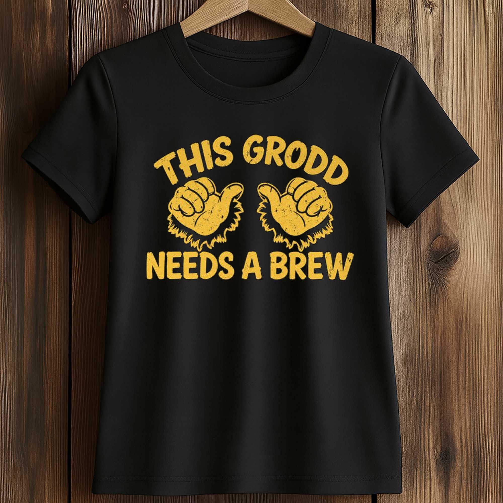 Gorilla Grodd This Grodd Needs A Brew Shirt 2 Gorilla Grodd This Grodd Needs A Brew Shirt (2)