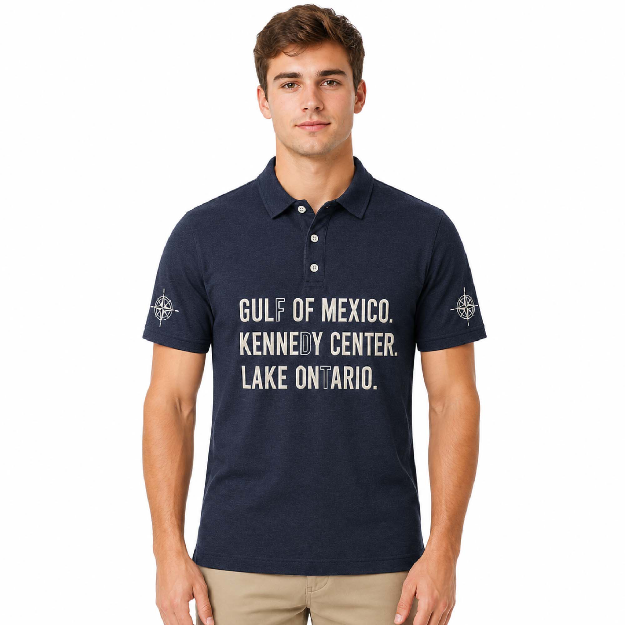 Gulf Of Mexico Kennedy Center Lake Ontario Polo Shirt 2 Gulf Of Mexico Kennedy Center Lake Ontario Polo Shirt (2)
