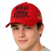 Red Remember Everyone Deeployed USA Flag Hat (3)