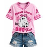 Halloween Breast Cancer BOO Sheet Shirt