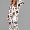 Home Alone Christmas Silky Satin Pajama Set