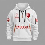 Indiana College Football Playoff 2025 Quarter Zip Hoodie