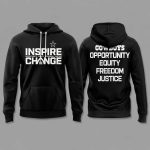 Inspire Change Cowboys Opportunity Equity Freedom Justice Hoodie