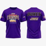 JMU Football SBC Champions 2025 Shirt