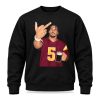 Jayden Daniels Middle Finger Shirt (2)