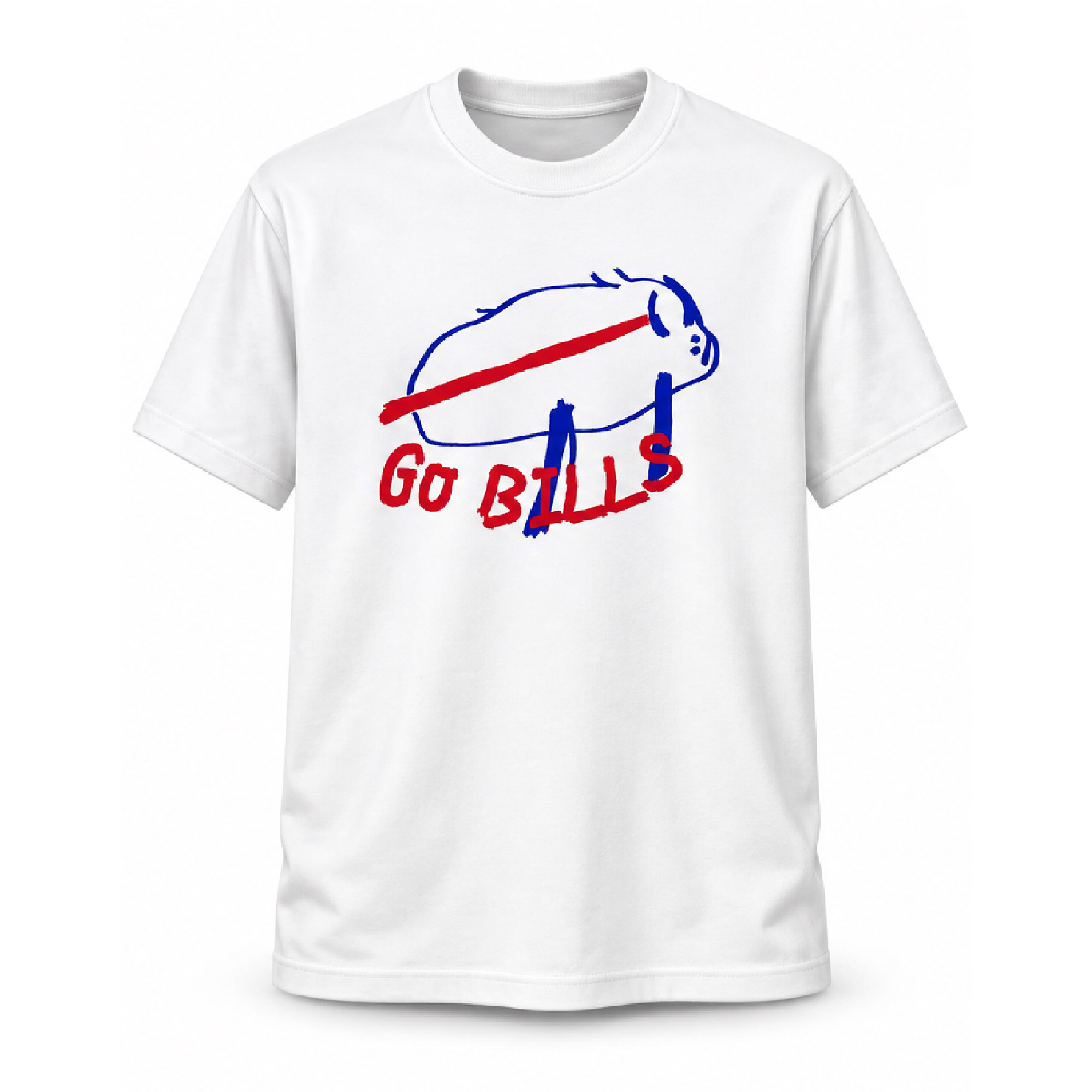 Josh Allen Bills Go Bills A Drawing Shirt 2 Josh Allen Bills Go Bills A Drawing Shirt (2)