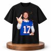 Josh Allen Middle Finger Football T Shirt (2)