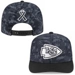 KC Chiefs Salute to Service Tonal Black Camo 2026 Hats