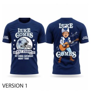 Cowboys 2027 Luke Combs My Kinda Saturday Night Tour Shirt
