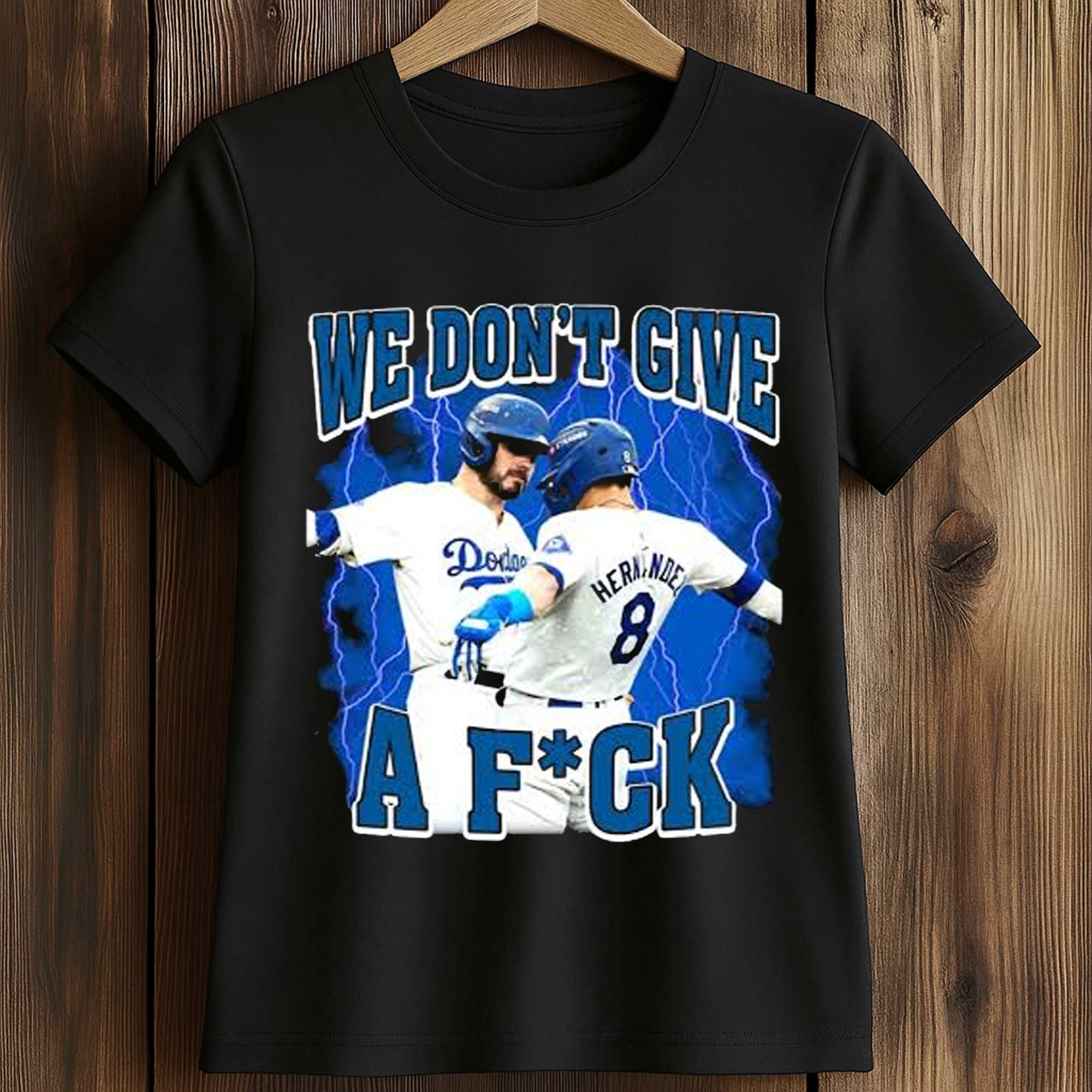 Kiké Hernandez & Gavin Lux We Don’t Give A Fuck Shirt 2 Kiké Hernandez & Gavin Lux We Don’t Give A Fuck Shirt (2)