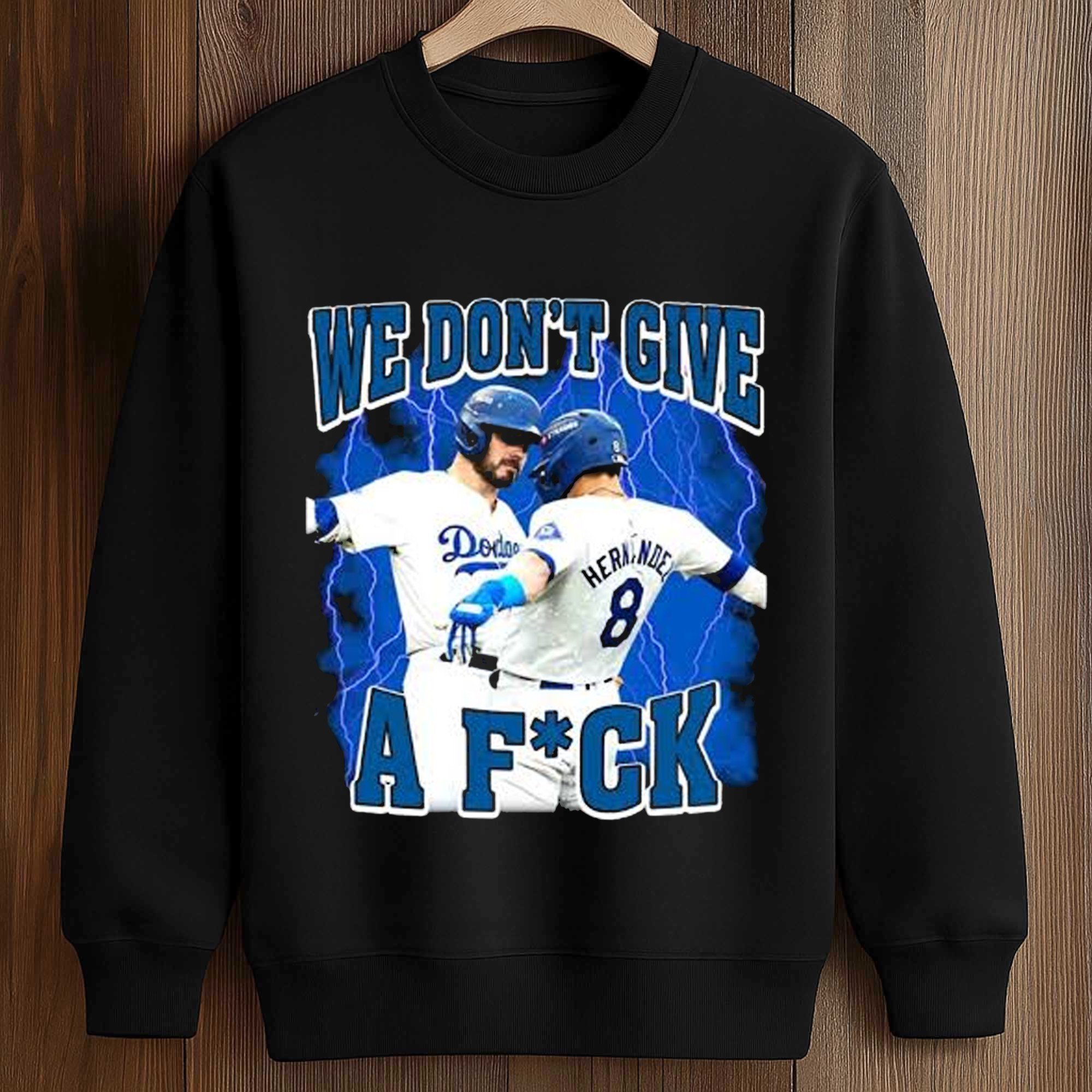 Kiké Hernandez & Gavin Lux We Don’t Give A Fuck Shirt 3 Kiké Hernandez & Gavin Lux We Don’t Give A Fuck Shirt (3)