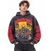 Kookies Buster Peckish Rainbowy Printed Hoodie 4 Kookies Buster Peckish Rainbowy Printed Hoodie (3)