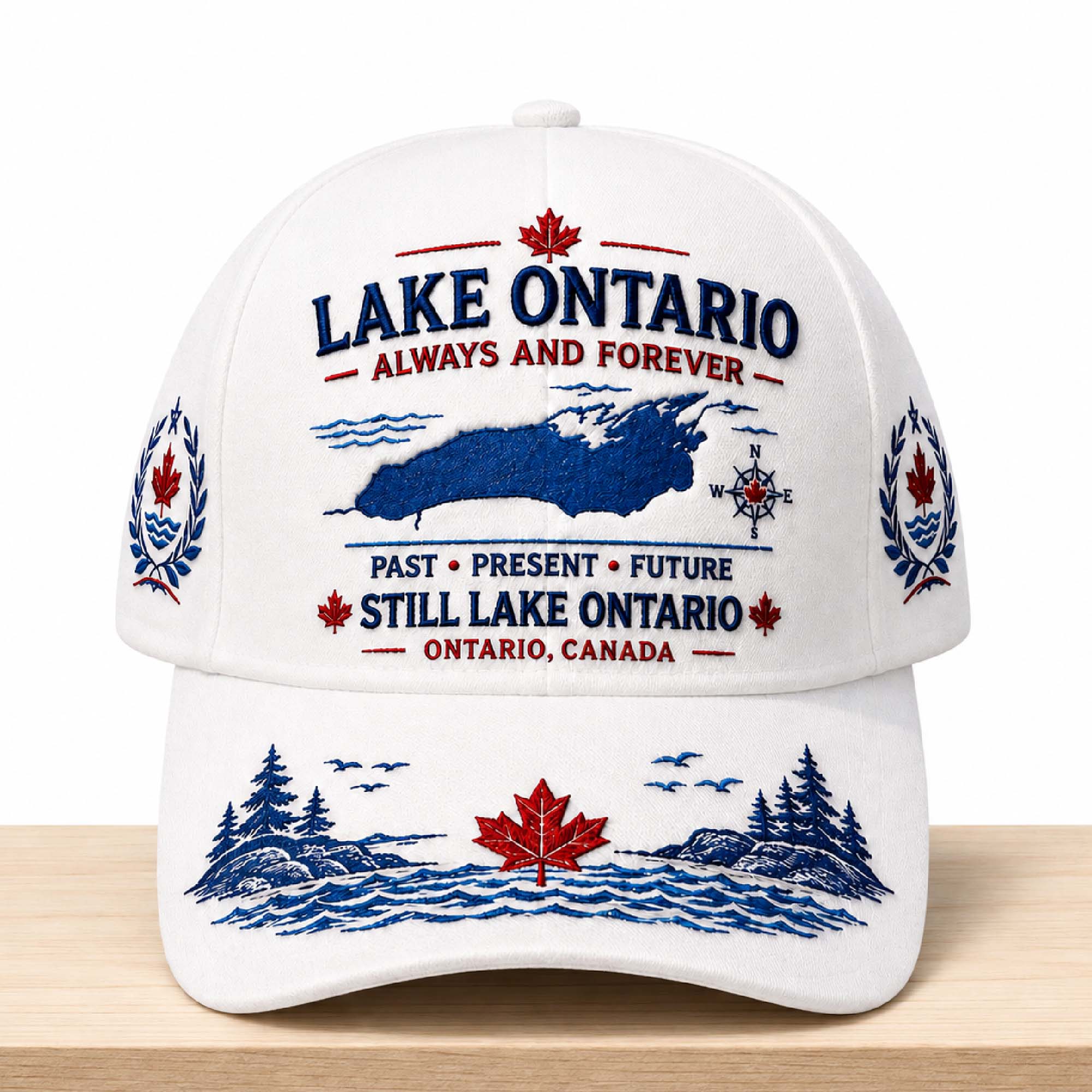 Lake Ontario Always And Forever Still Lake Ontario Canada Hat 1 Lake Ontario Always And Forever Still Lake Ontario Canada Hat (3)