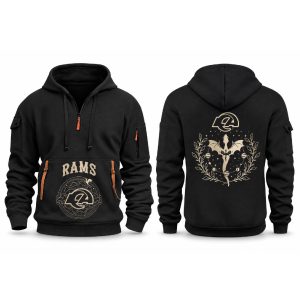 Rams Fourth Wings Night 2026 Quarter Zip Hoodie