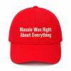 Massie Was Right About Everything Hat 8 Massie Was Right About Everything Hat