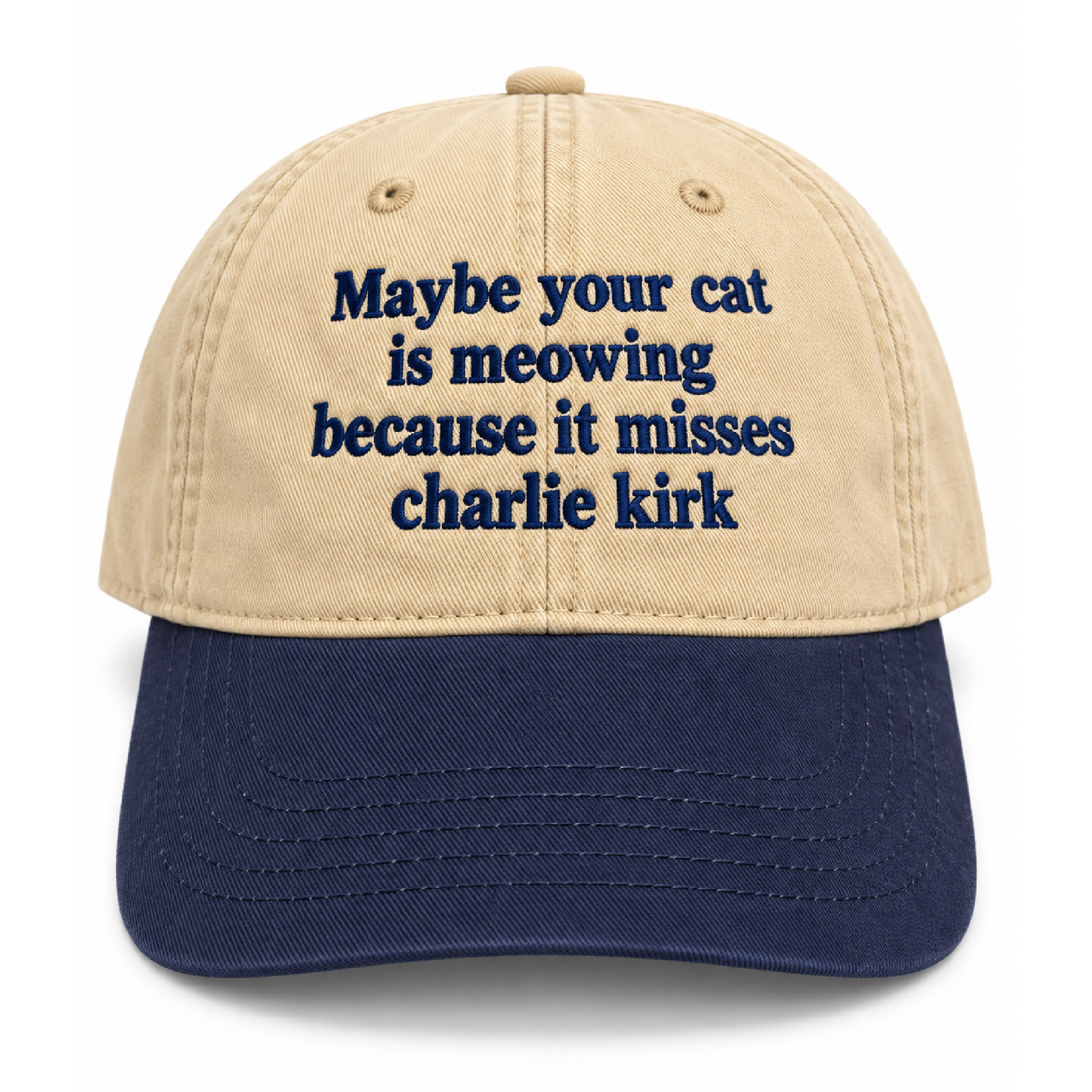 Maybe Your Cat Is Meowing Because It Misses Charlie Kirk Hat Maybe Your Cat Is Meowing Because It Misses Charlie Kirk Hat