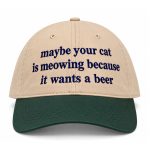 Maybe Your Cat Is Meowing Because It Wants A Beer Hat