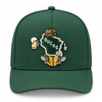 Milwaukee Bucks Beer Mug Cheese Snapback Hat