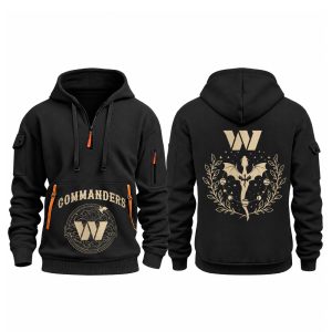 Commanders Fourth Wings Night 2026 Quarter Zip Hoodie