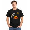 No Kings Skeleton Pumpkin Trump Halloween Shirt (2)