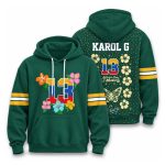 Packers 2027 Karol G Viajando Por El Mundo Tropitour Hoodie