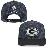Packers Salute to Service Tonal Black Camo 2026 Hats