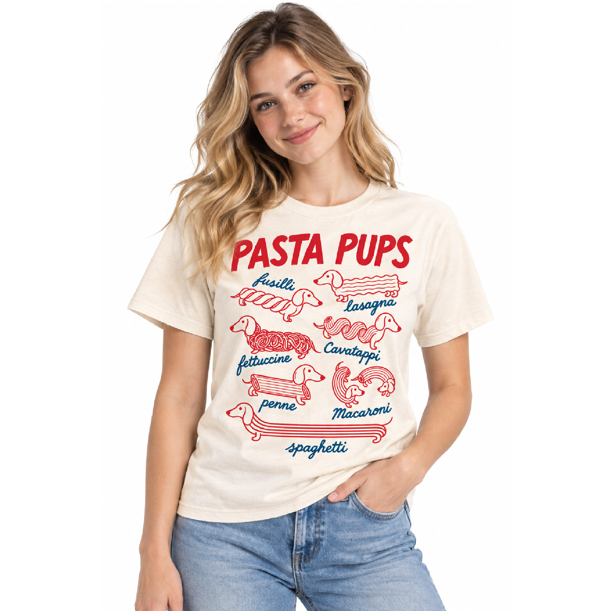 Pasta Pups Dog Shirt 2 Pasta Pups Dog Shirt (2)