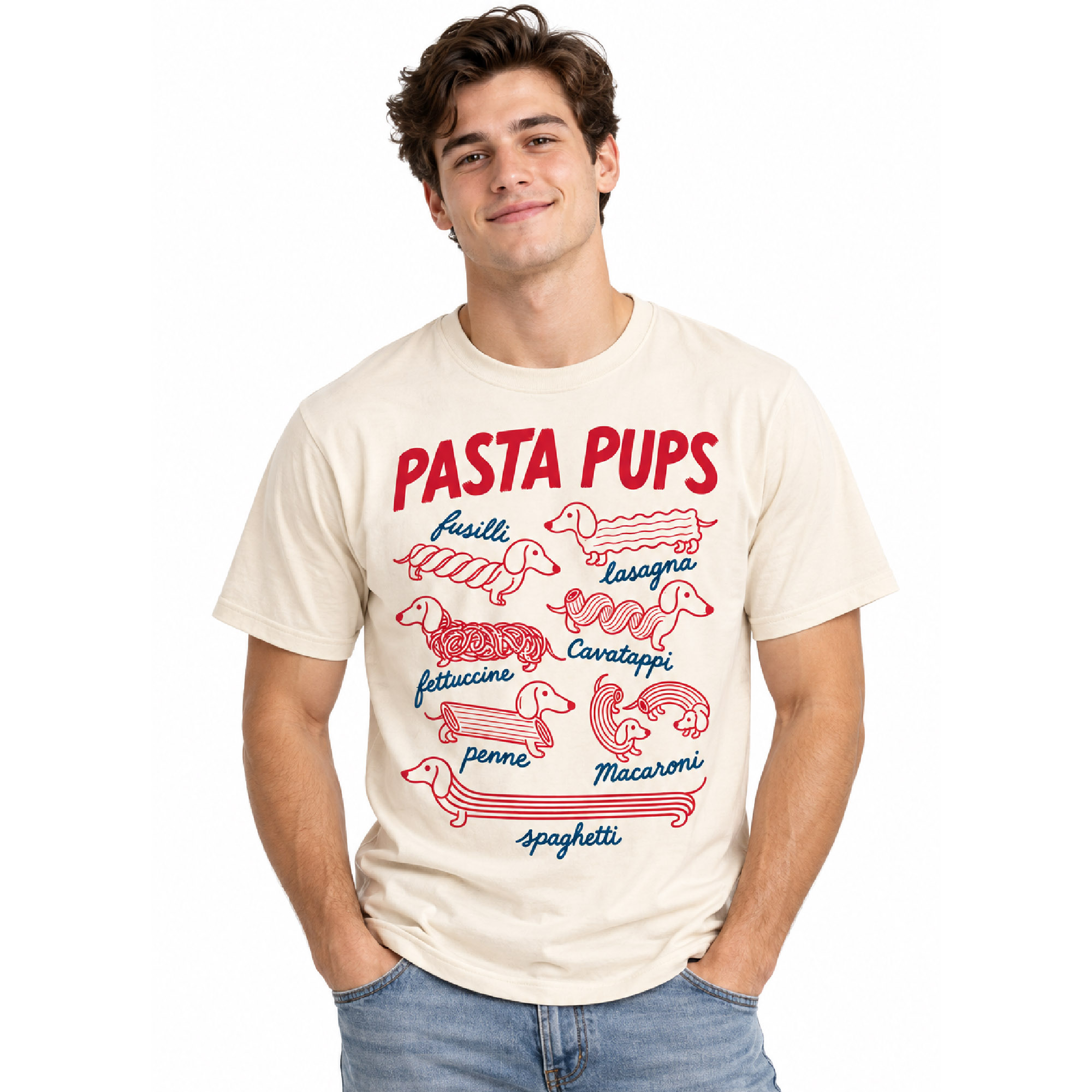 Pasta Pups Dog Shirt 3 Pasta Pups Dog Shirt (3)