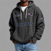 Patriots EST 1959 Quarter Zip Waffle Hoodie 11 Patriots EST 1959 Quarter Zip Waffle Hoodie