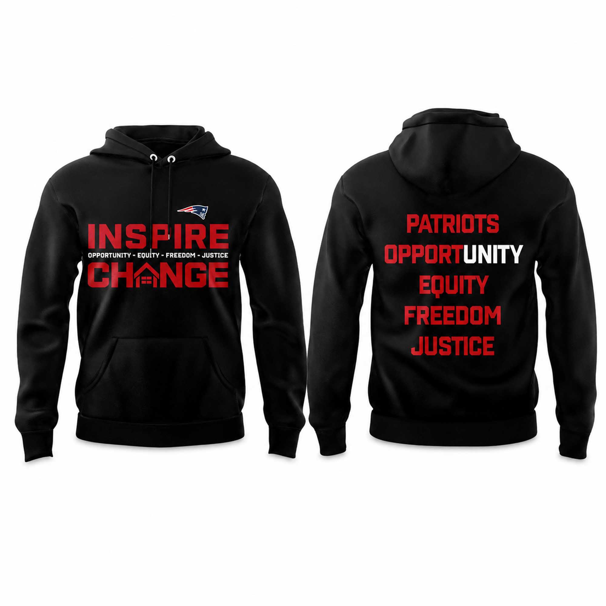 Patriots Inspire Change 2025 Hoodie Patriots Inspire Change 2025 Hoodie
