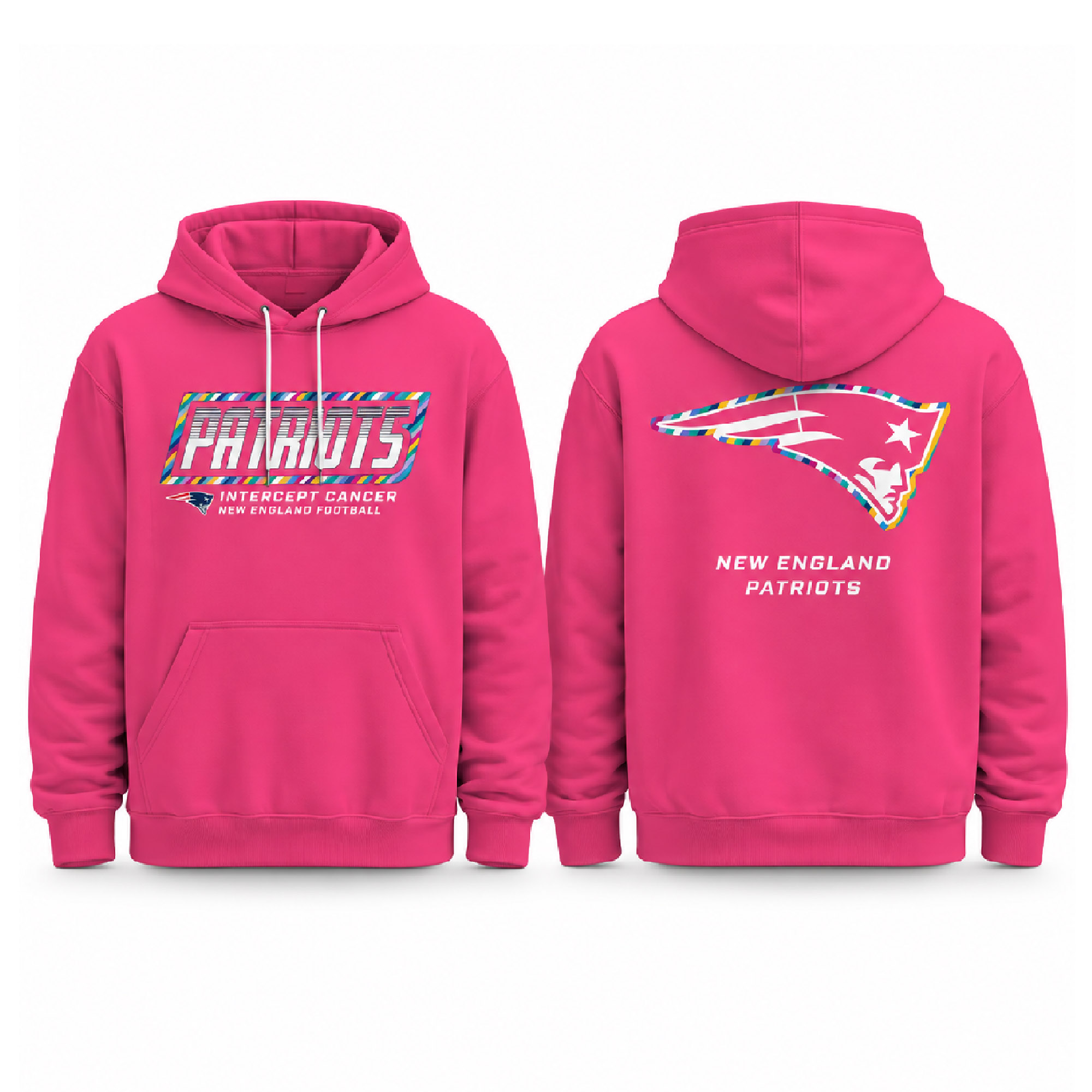 Patriots Pink Crucial Catch 2026 Hoodie 2 Patriots Pink Crucial Catch 2026 Hoodie