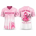 Personalized Broncos Breast Cancer Awareness Month 2026 Jersey