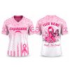 Personalized Chargers Breast Cancer Awareness Month 2026 Jersey