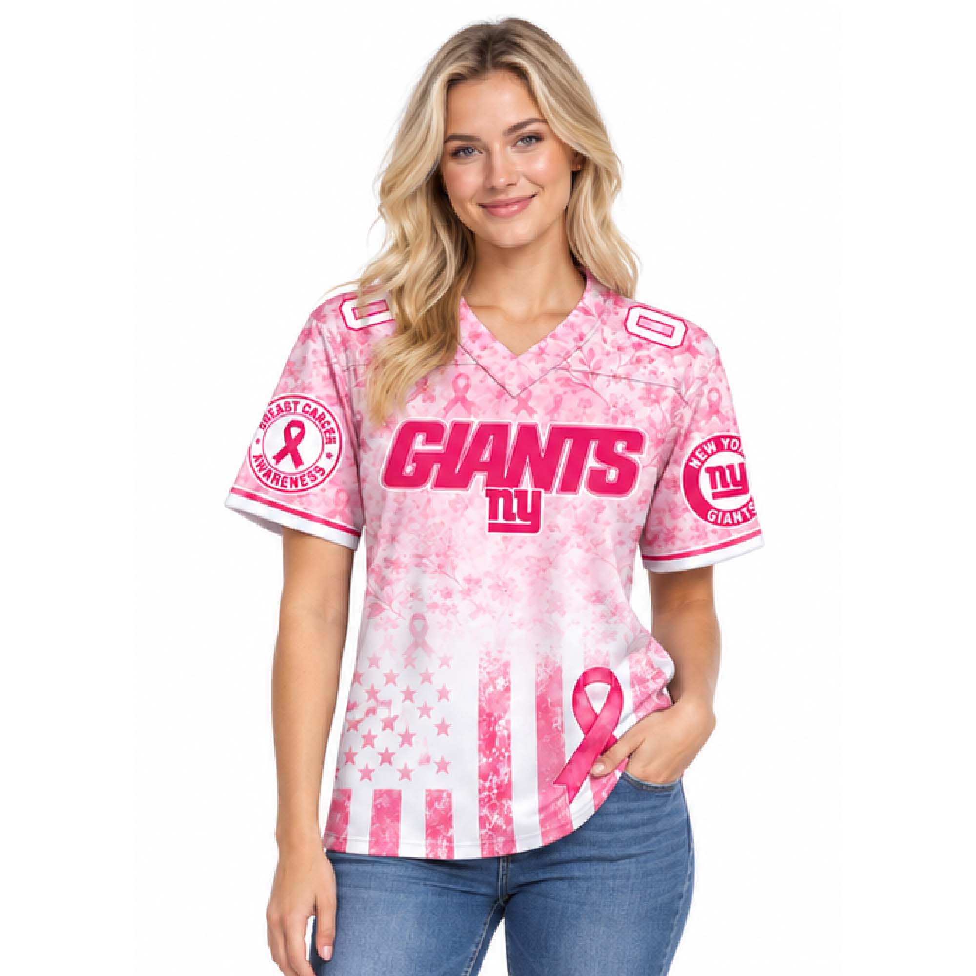 Personalized Giants Breast Cancer Awareness Month 2026 Jersey 2 Personalized Giants Breast Cancer Awareness Month 2026 Jersey (2)