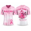 Personalized Ravens Breast Cancer Awareness Month 2026 Jersey 6 Personalized Ravens Breast Cancer Awareness Month 2026 Jersey