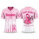 Personalized Steelers Breast Cancer Awareness Month 2026 Jersey