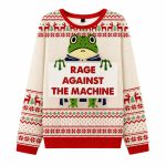 Rage Against The Machine​ Ugly Christmas Sweater