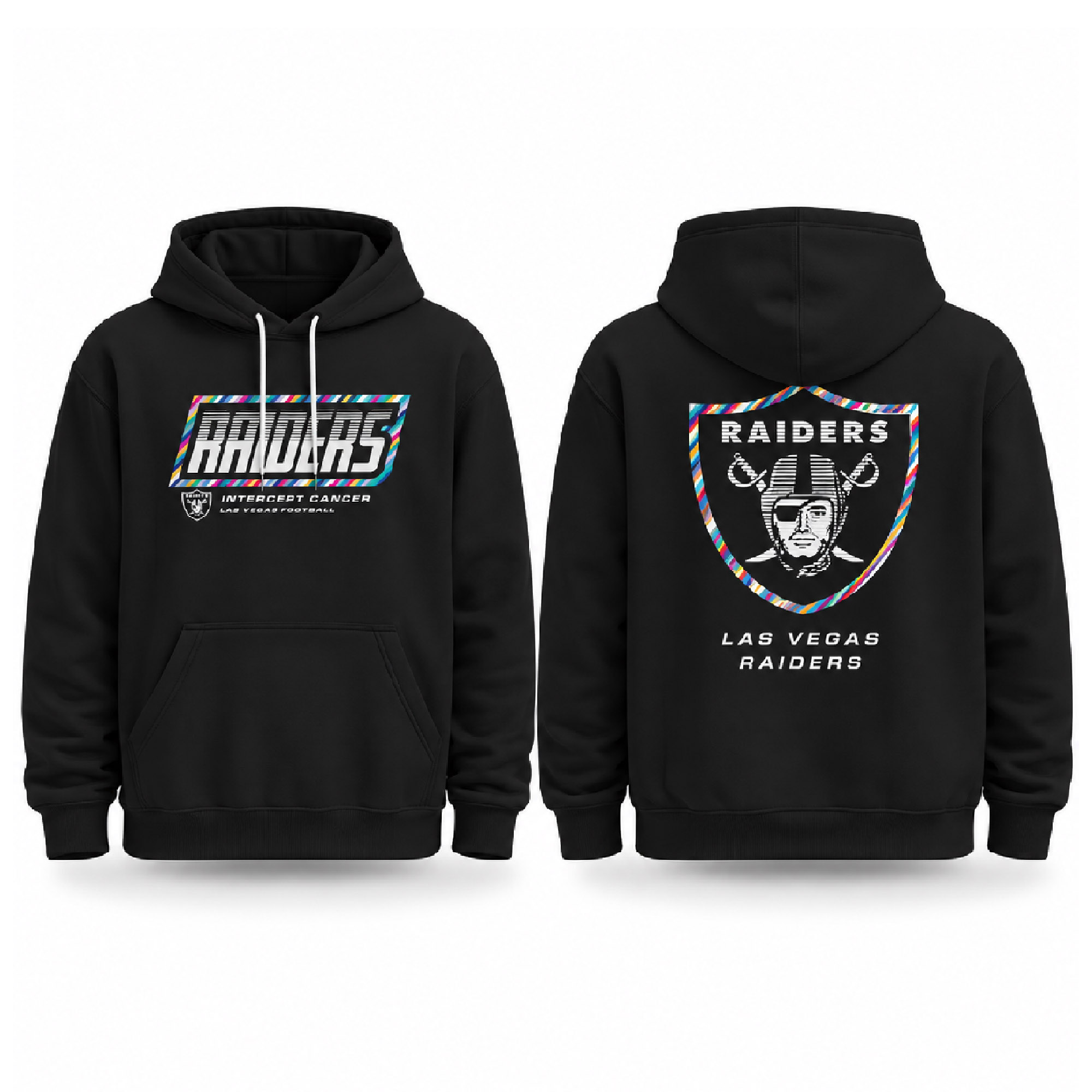 Raiders Pink Crucial Catch 2026 Hoodie (2) Raiders Pink Crucial Catch 2026 Hoodie (2)