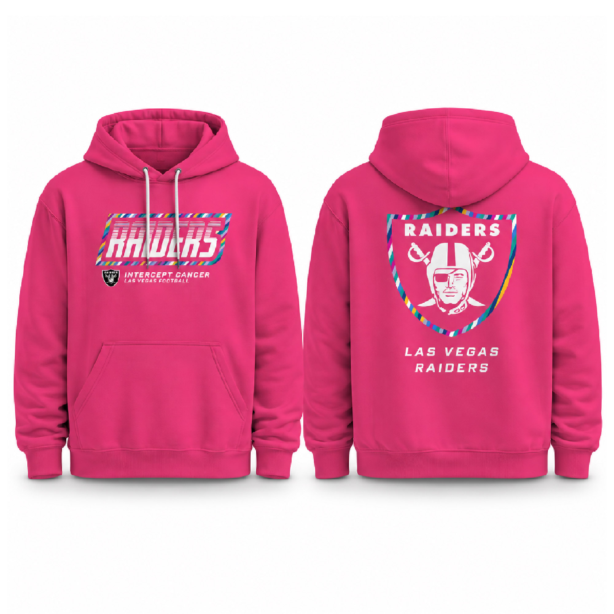 Raiders Pink Crucial Catch 2026 Hoodie 2 Raiders Pink Crucial Catch 2026 Hoodie